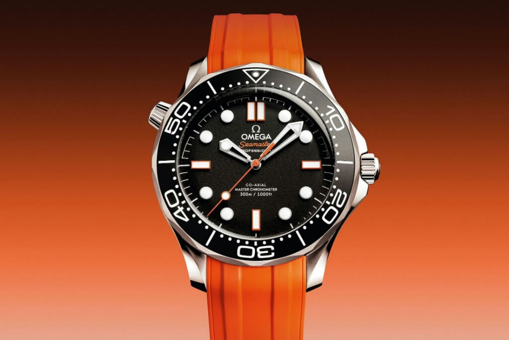 OMEGA Seamaster Diver 300M en Naranja